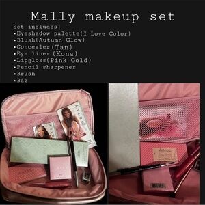 Mally Beauty Makeup Set - Pink, Tan, Gold
